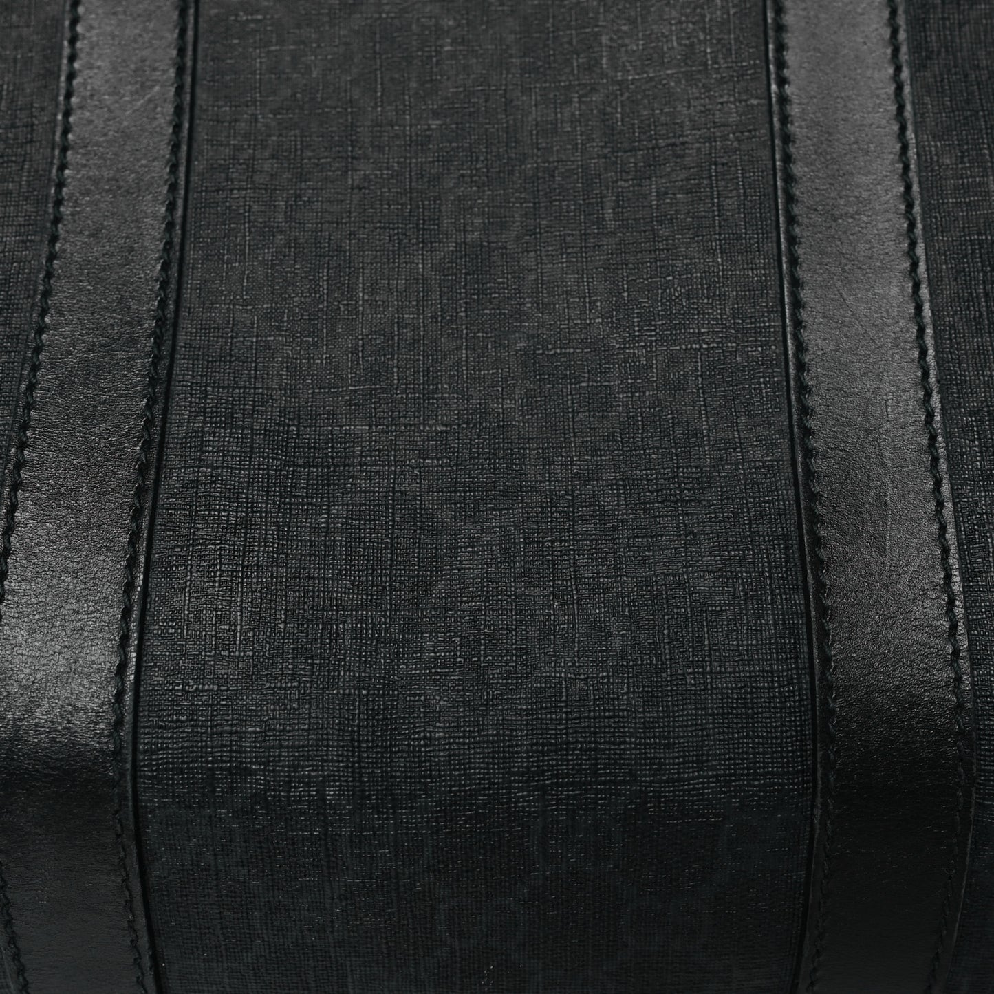 GG Supreme Monogram Medium Carry-On Duffle Bag Black Grey