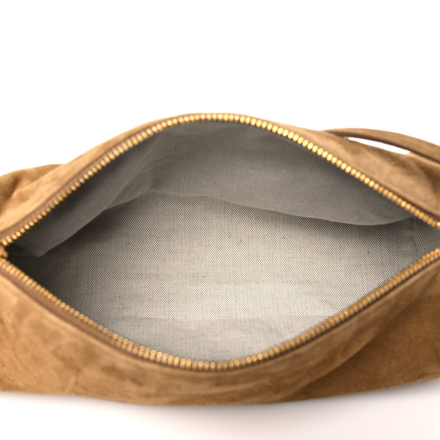 Miu Miu Suede Pouch Olive Green 5 of 9