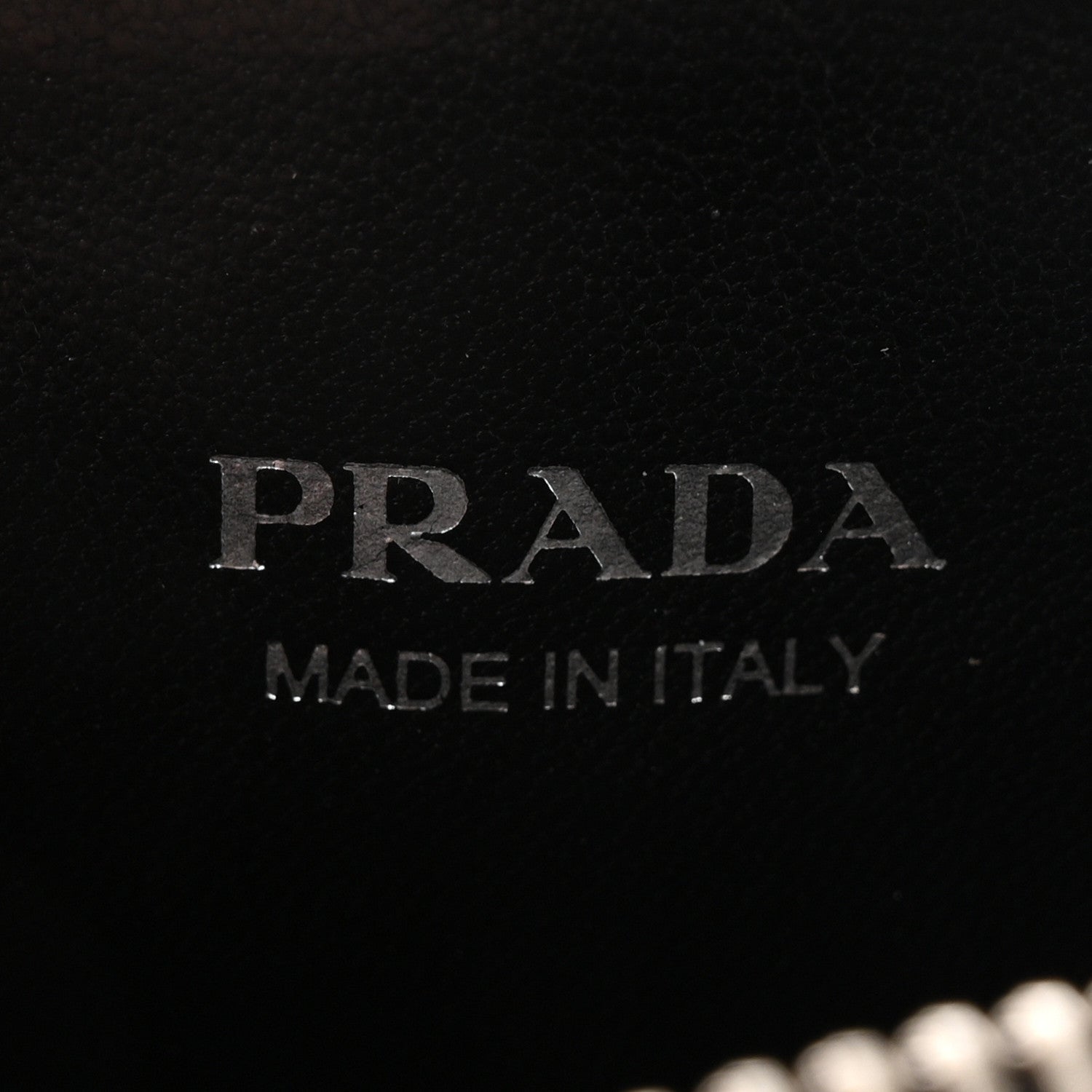 Prada Grace Lux Triangle Shoulder Bag Black 7 of 12