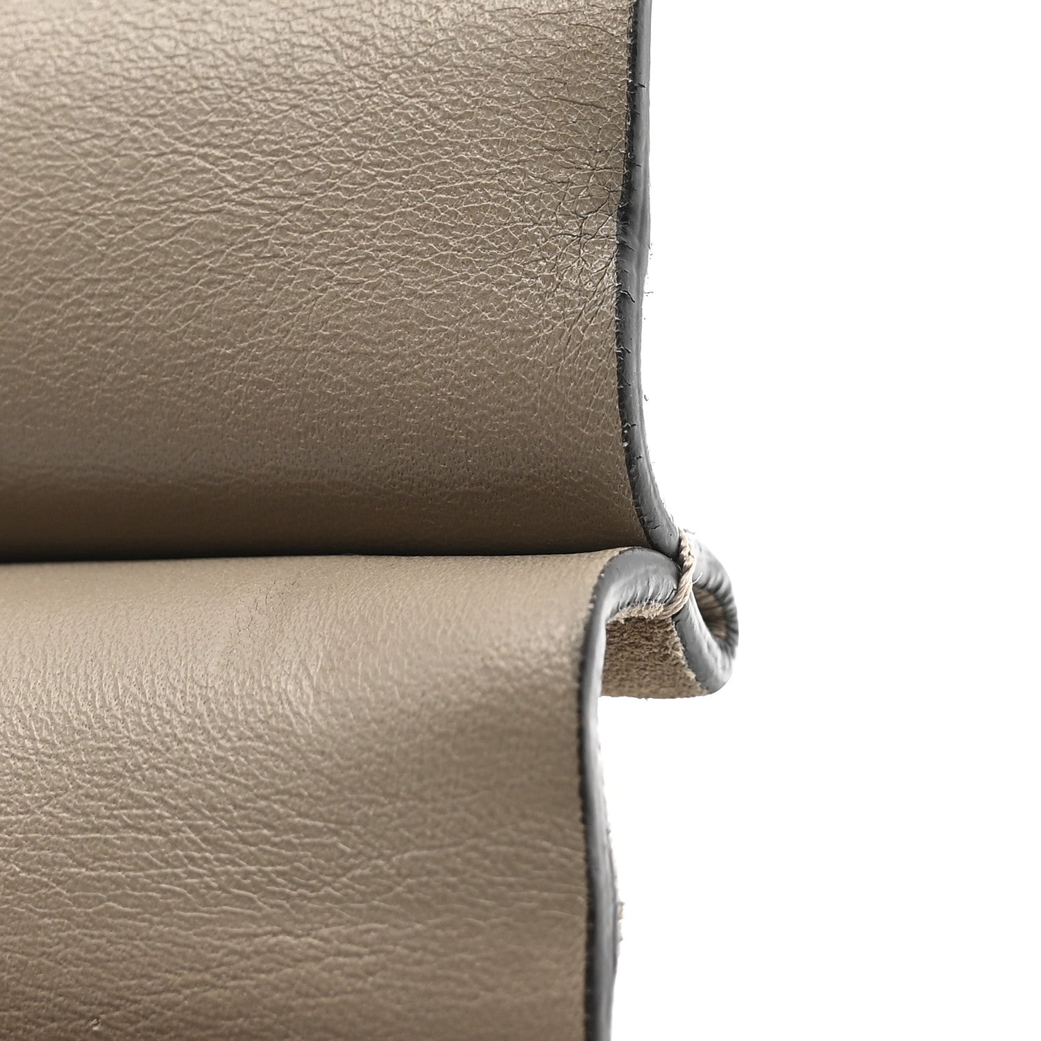 Chloe Calfskin Suede Medium Faye Shoulder Bag Motty Grey 17 of 19