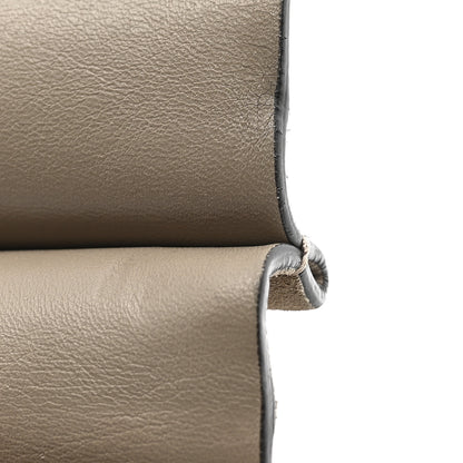Chloe Calfskin Suede Medium Faye Shoulder Bag Motty Grey 17 of 19
