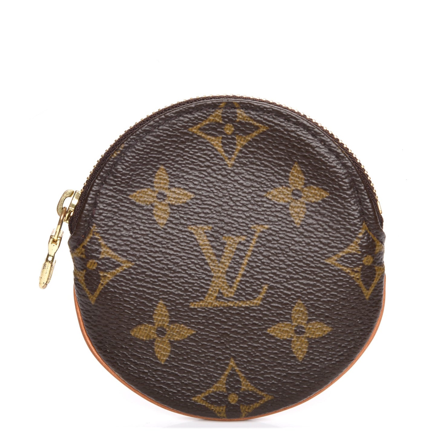 Monogram Round Coin Purse