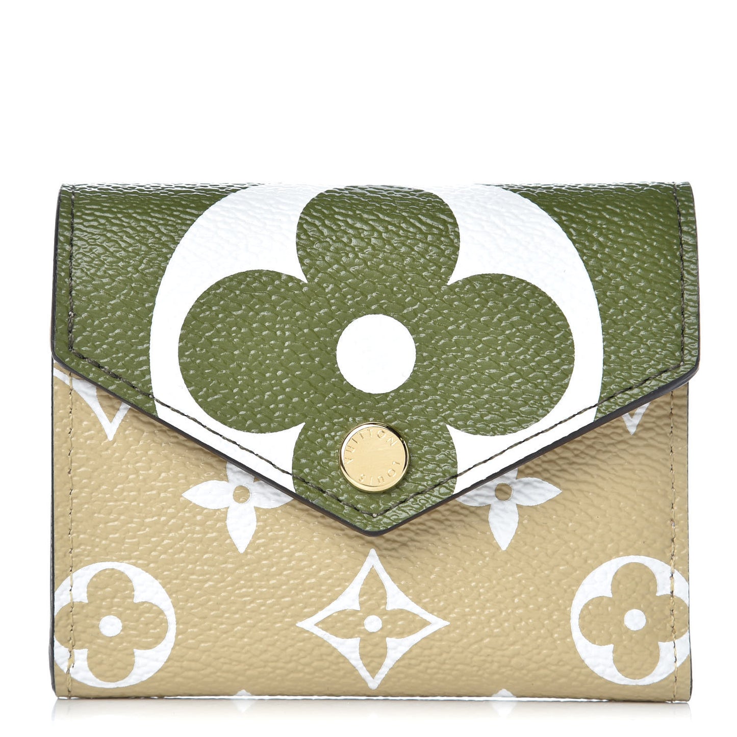 Monogram Giant Zoe Wallet Kaki