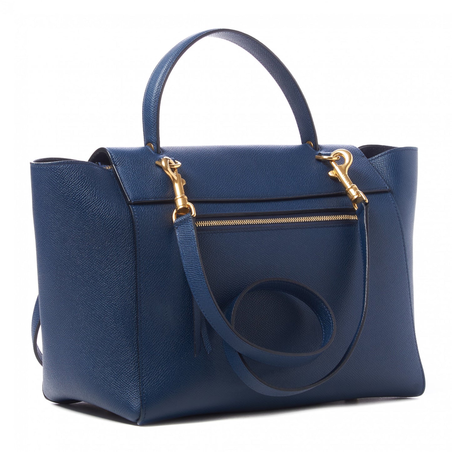 Grained Calfskin Mini Belt Bag Lazuli
