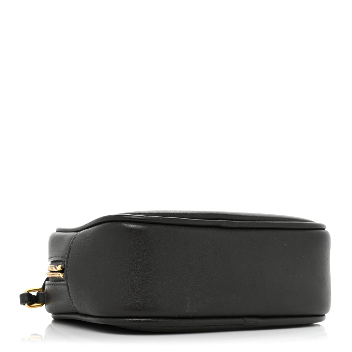 Grained Lambskin Monogram Lou Camera Bag Dark Grey