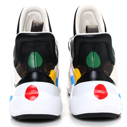 Louis Vuitton LV X YK Calfskin Monogram Dots Monogram Archlight Sneakers White 6 of 12