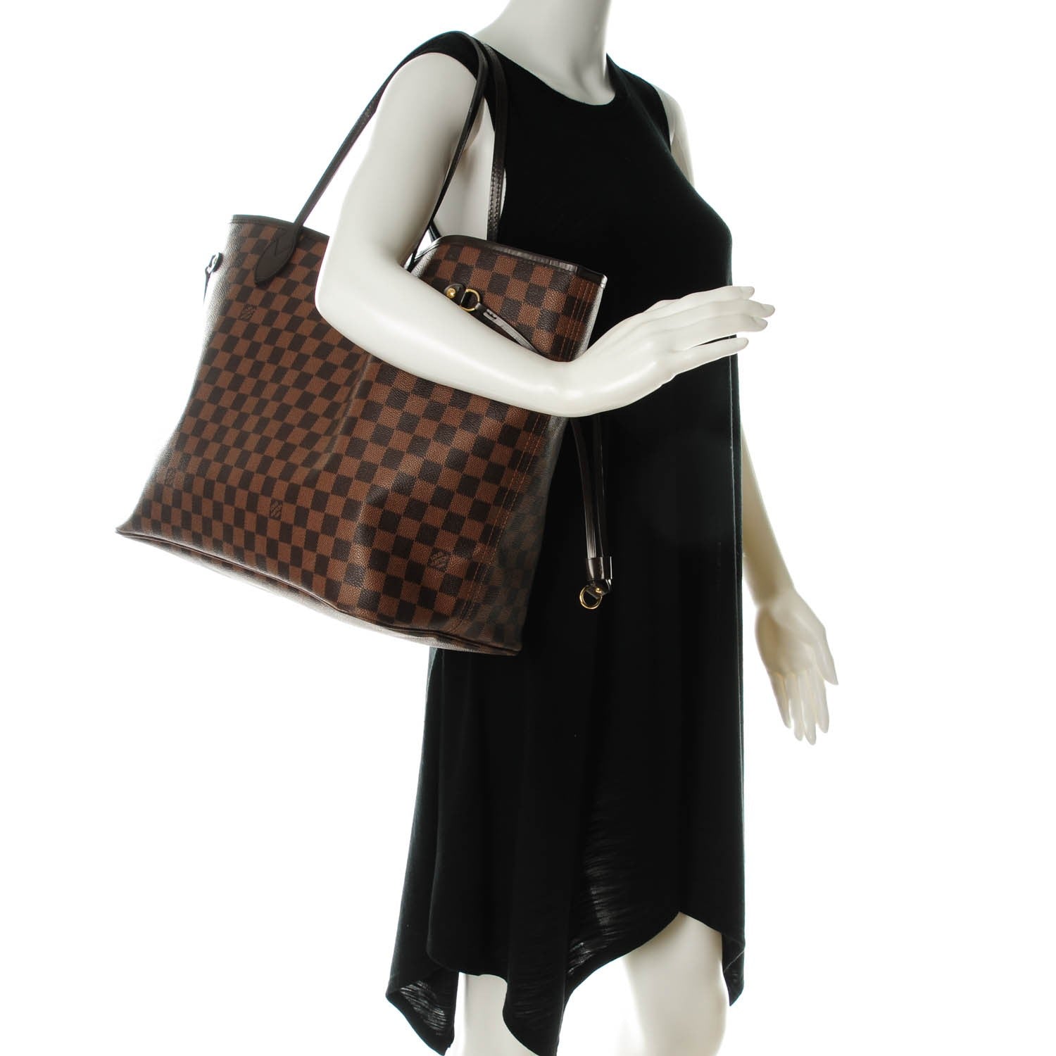 Louis Vuitton Damier Ebene Neverfull GM 2 of 9