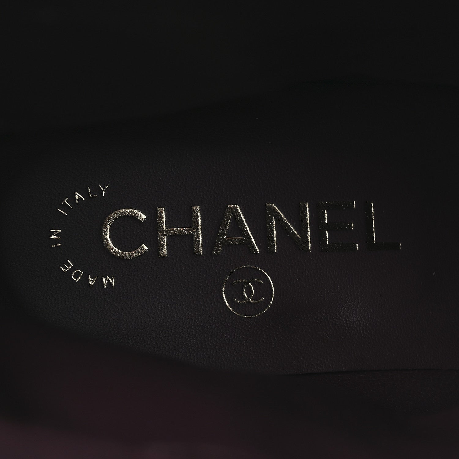 Chanel Calfskin CC Ankle Boots 39.5 Black 9 of 11