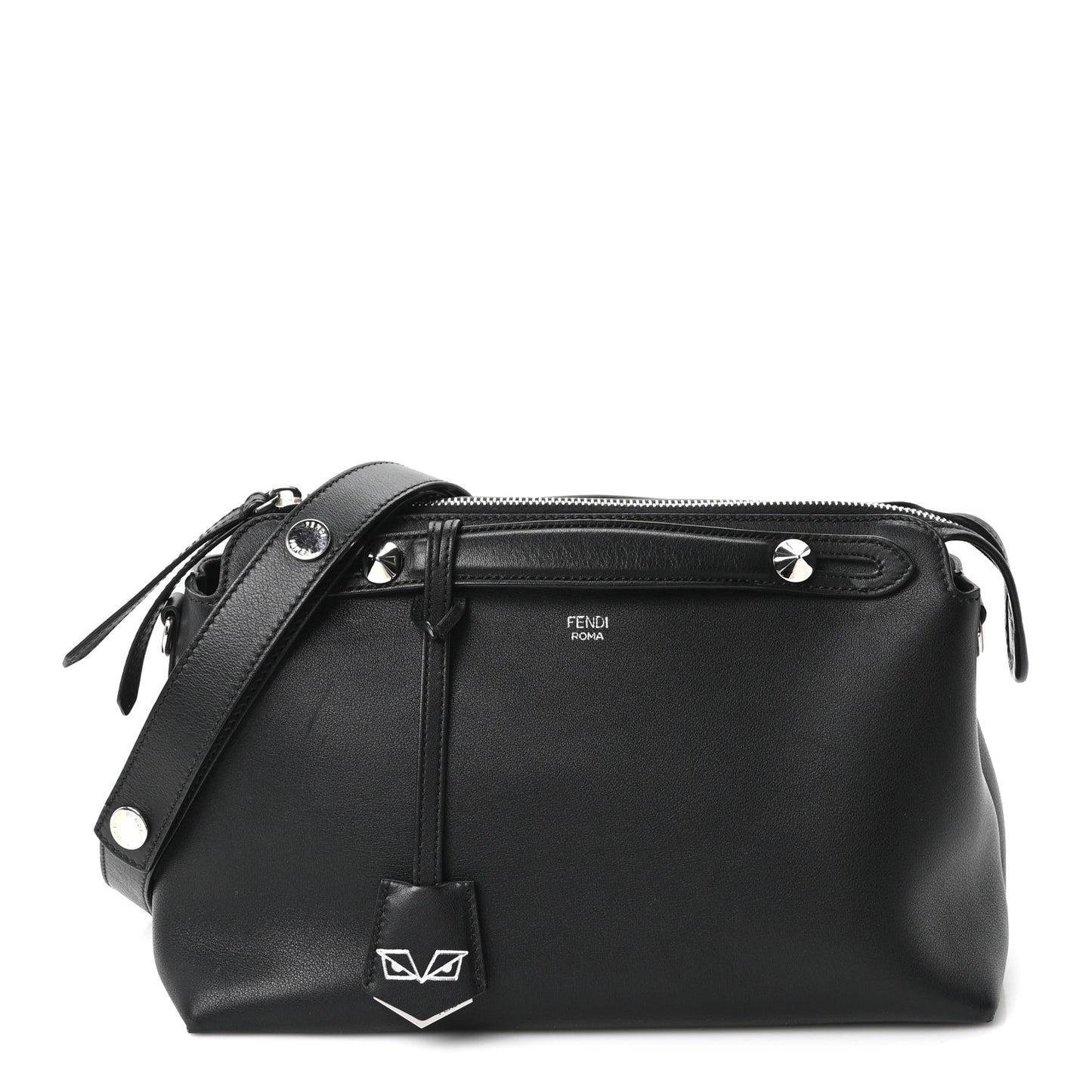 Vitello Dolce Medium By The Way Boston Bag Black