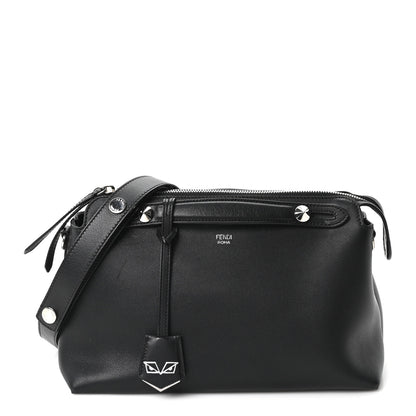 Fendi Vitello Dolce Medium By The Way Boston Bag Black 1 of 10