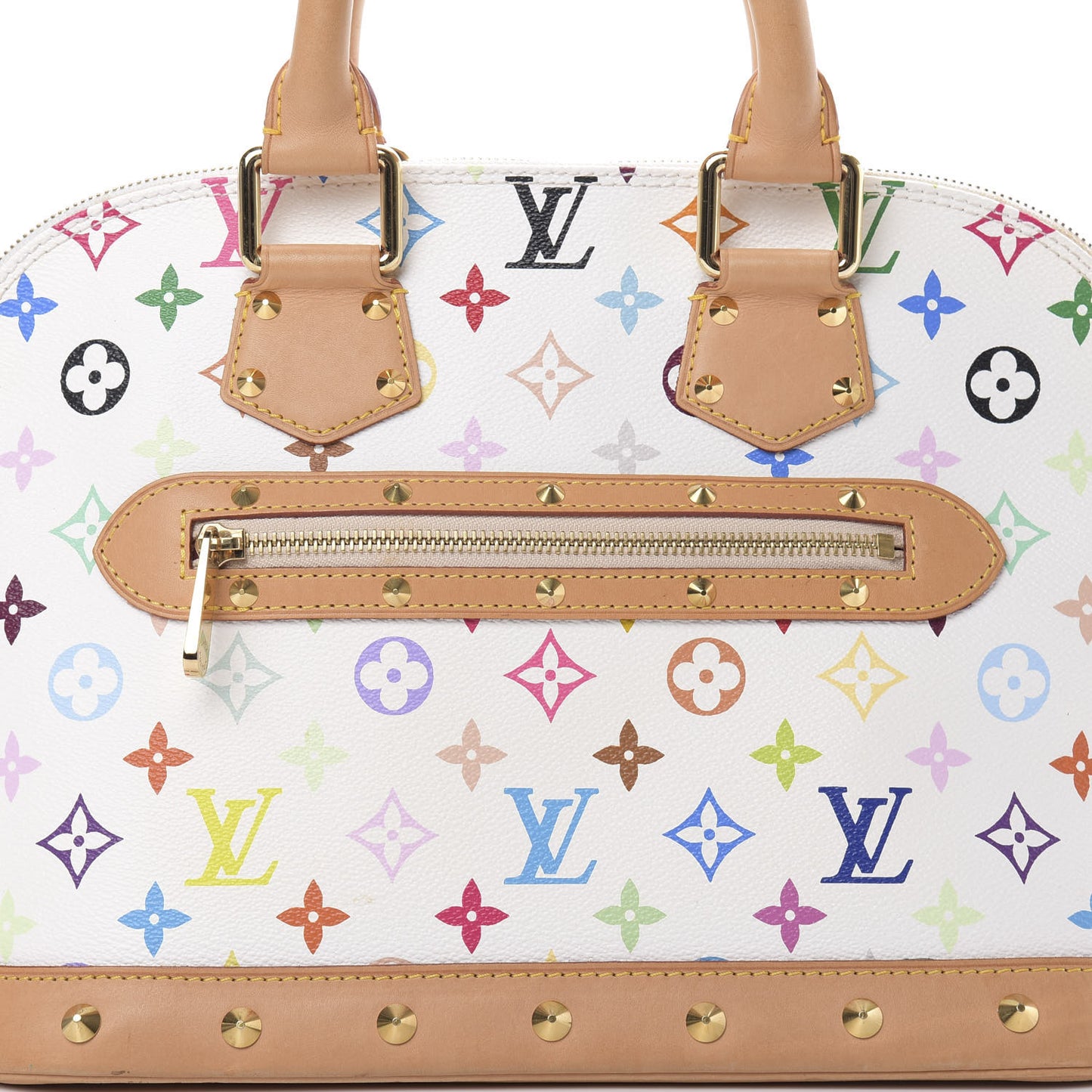 Monogram Multicolor Alma White