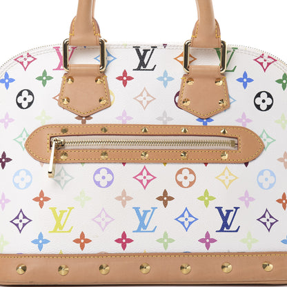 Louis Vuitton Monogram Multicolor Alma White 9 of 18