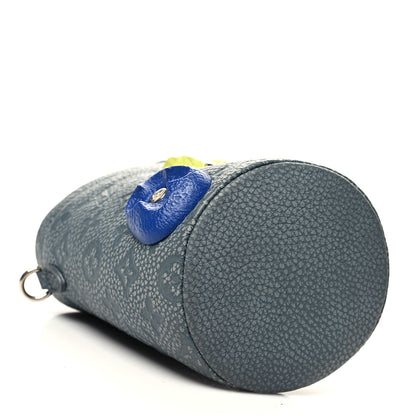 Louis Vuitton Taurillon Monogram Chalk Pouch Granite Gray 4 of 9