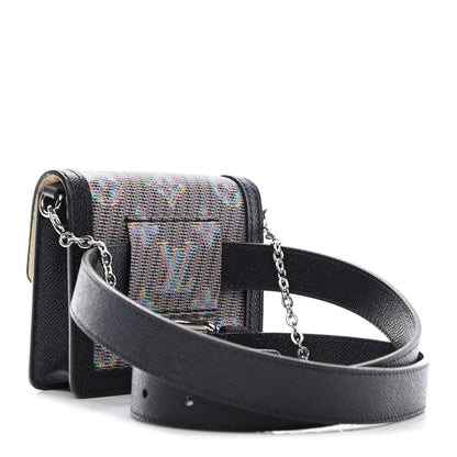 Louis Vuitton Monogram LV Pop Bumbag Dauphine BB Blue 2 of 4