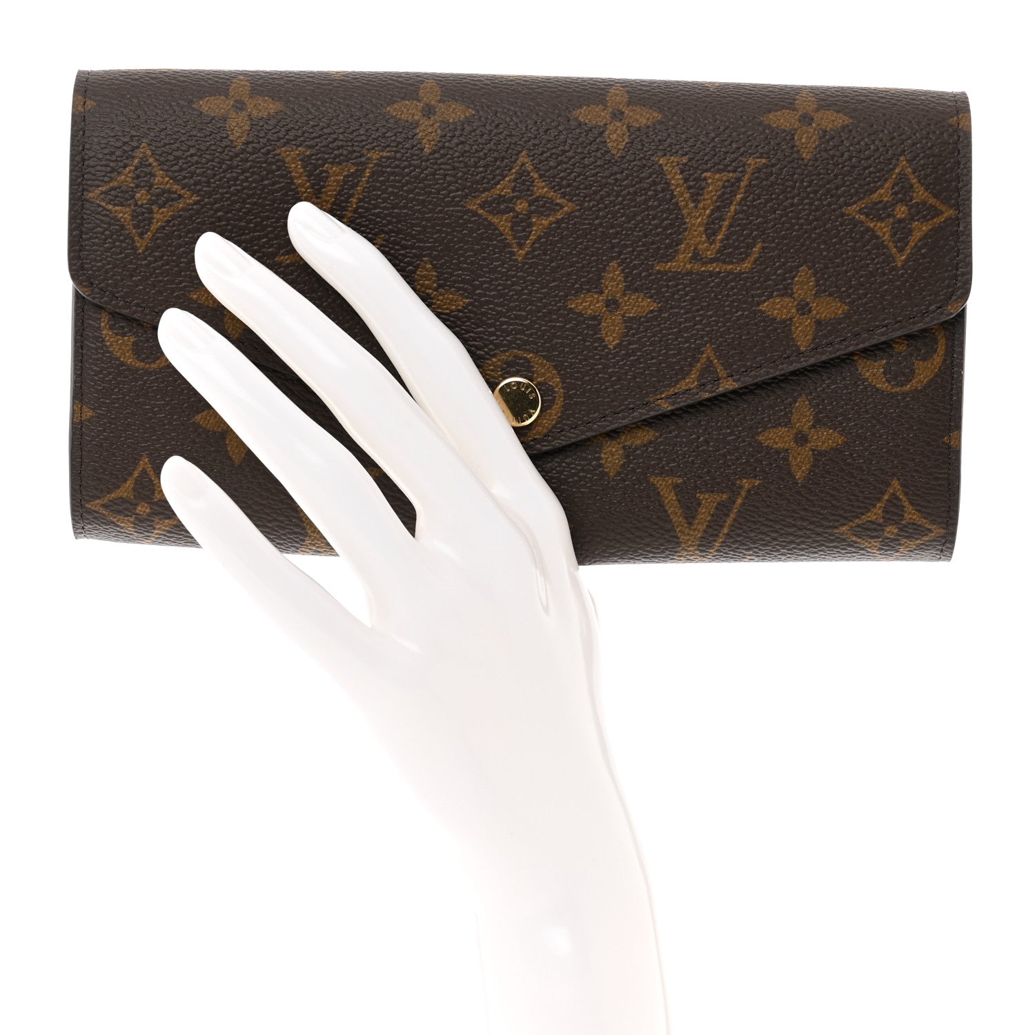 Louis Vuitton Monogram Sarah Wallet NM 2 of 7