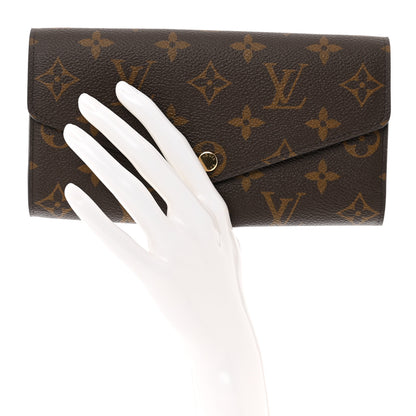 Louis Vuitton Monogram Sarah Wallet NM 2 of 7