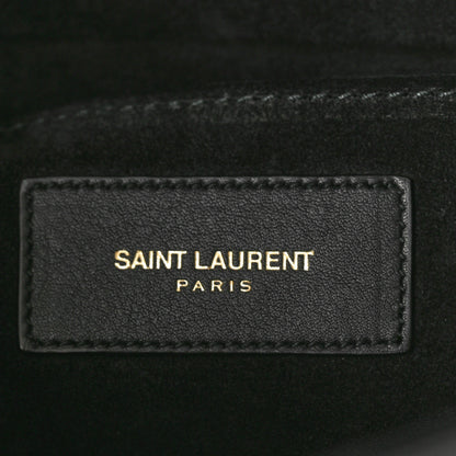Saint Laurent Calfskin Classic Y Ligne Clutch Grey 5 of 9
