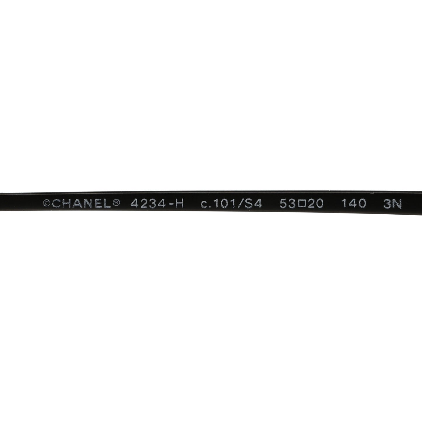 Pearl Round Sunglasses 4234-H Black