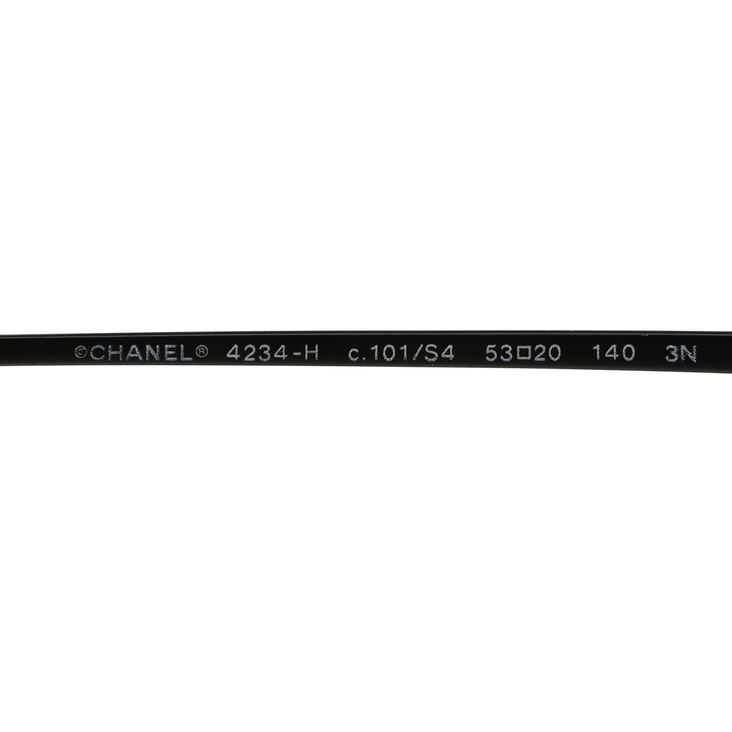 Chanel Pearl Round Sunglasses 4234-H Black 5 of 9