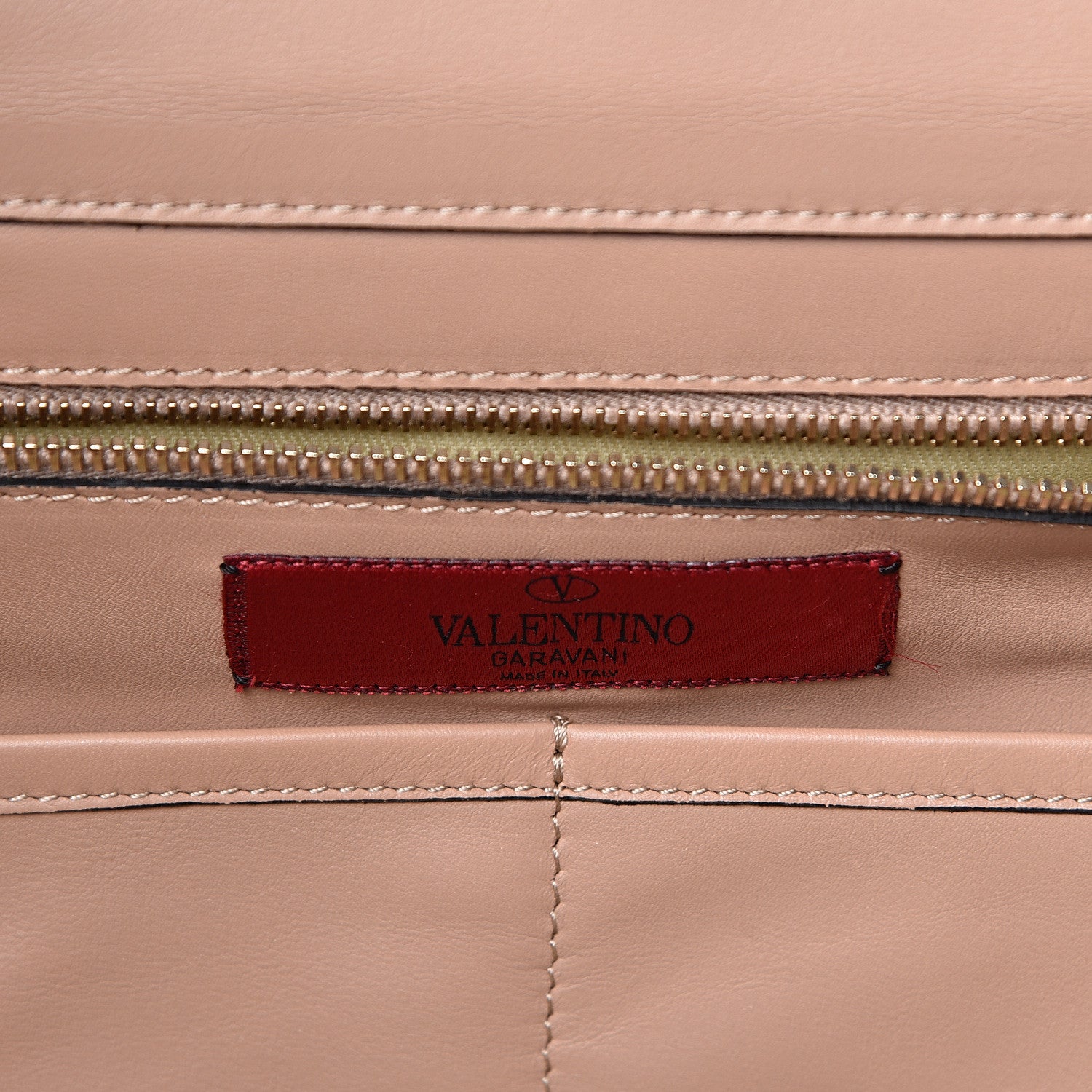 Valentino Garavani Vitello Medium Rockstud Tote Soft Noisette 6 of 12