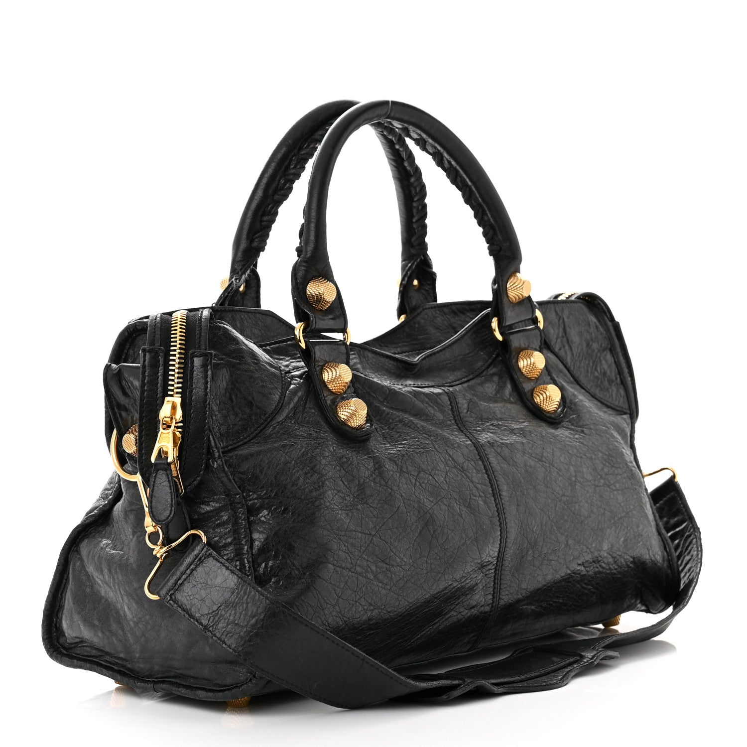 Balenciaga Agneau Giant 21 Gold Hardware Part Time Anthracite 3 of 11