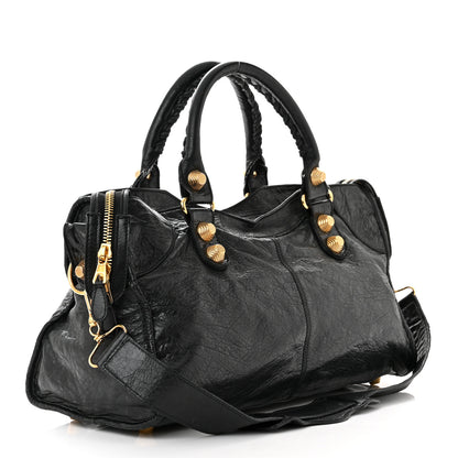 Balenciaga Agneau Giant 21 Gold Hardware Part Time Anthracite 3 of 11