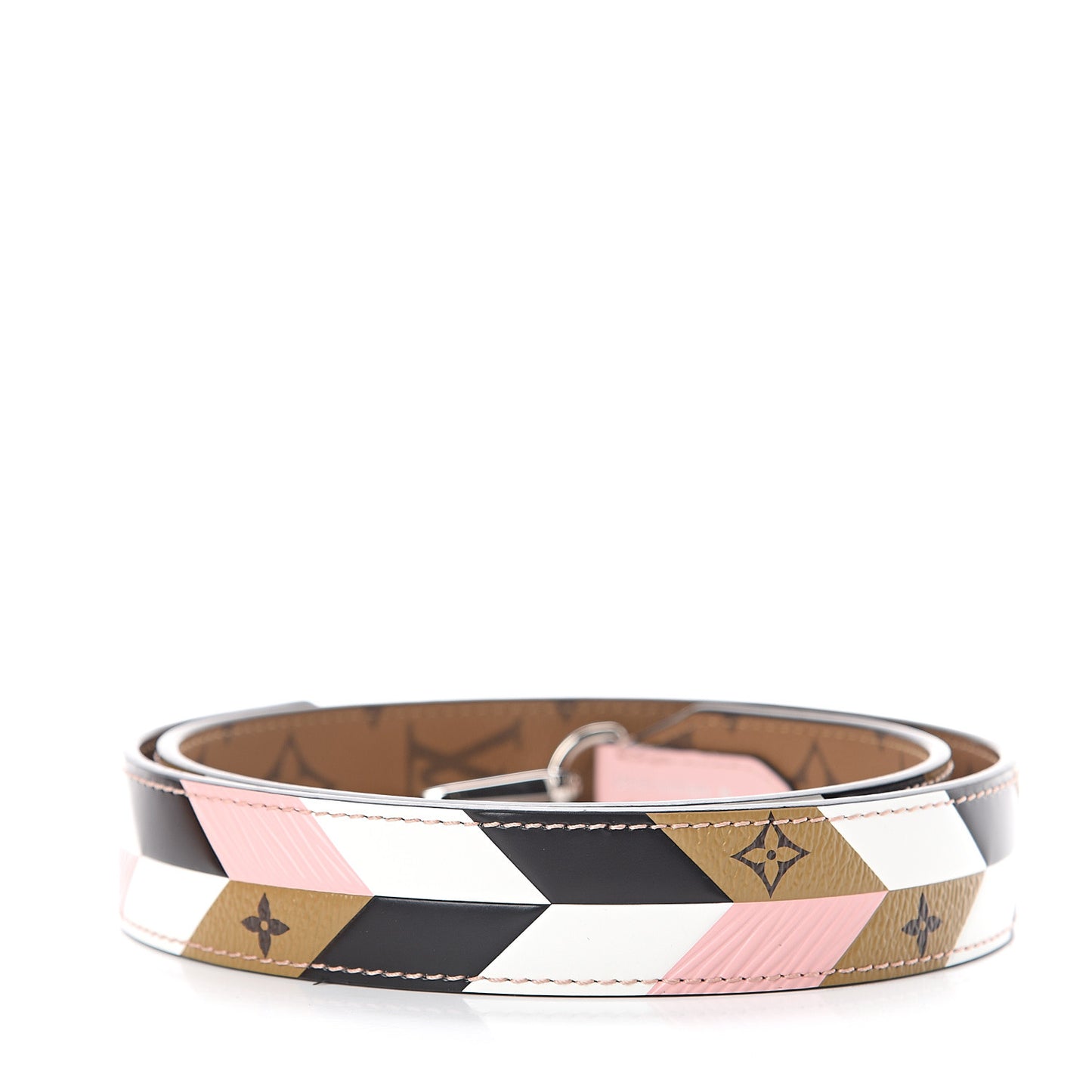 Epi Reverse Monogram Bandouliere Shoulder Strap XL Multicolor