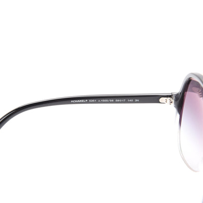 Chanel CC Sunglasses 5351 Black Grey 5 of 9
