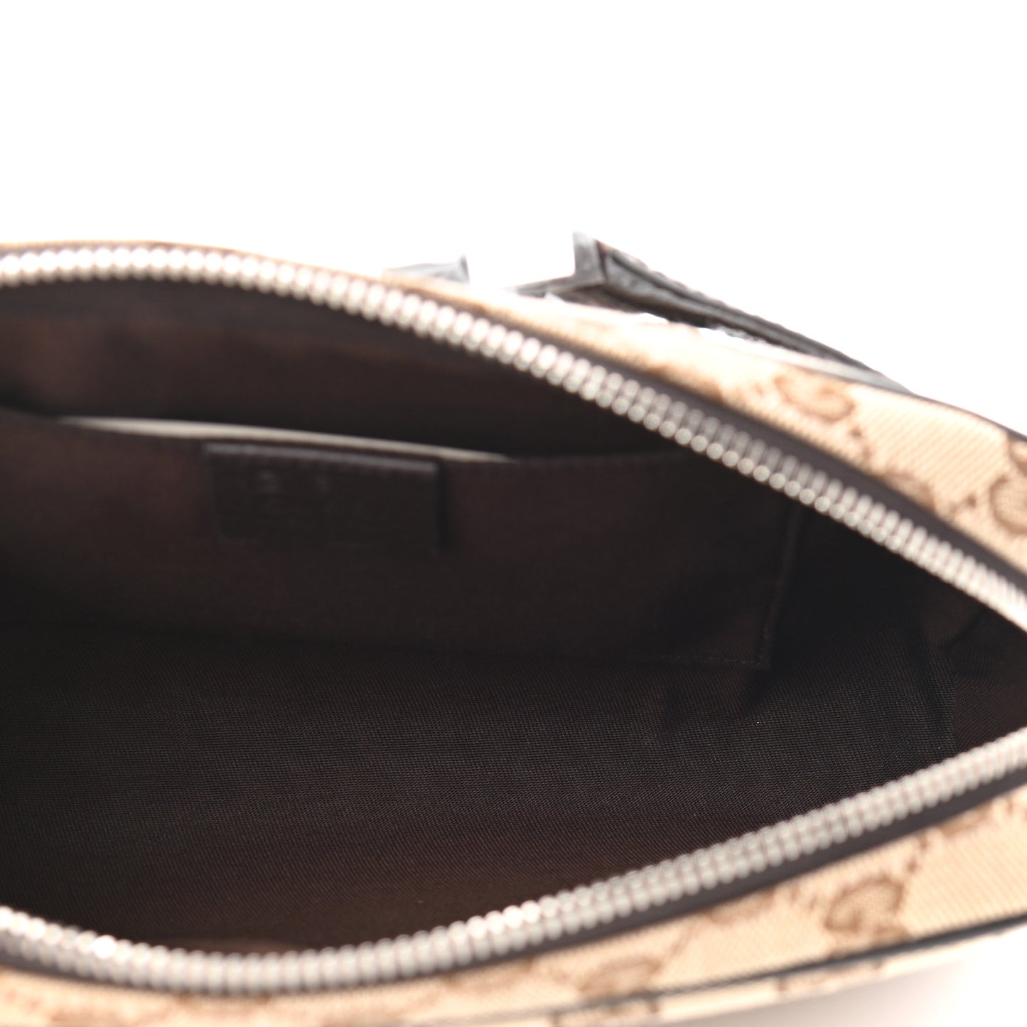 Monogram Belt Bag Dark Brown