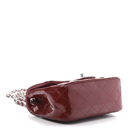 Chanel Patent Quilted Mini Square Flap Red 4 of 11