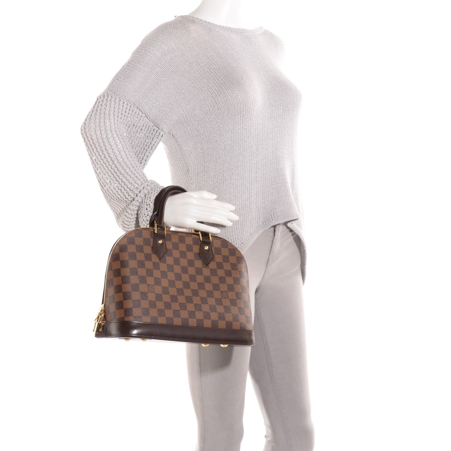 Damier Ebene Alma PM