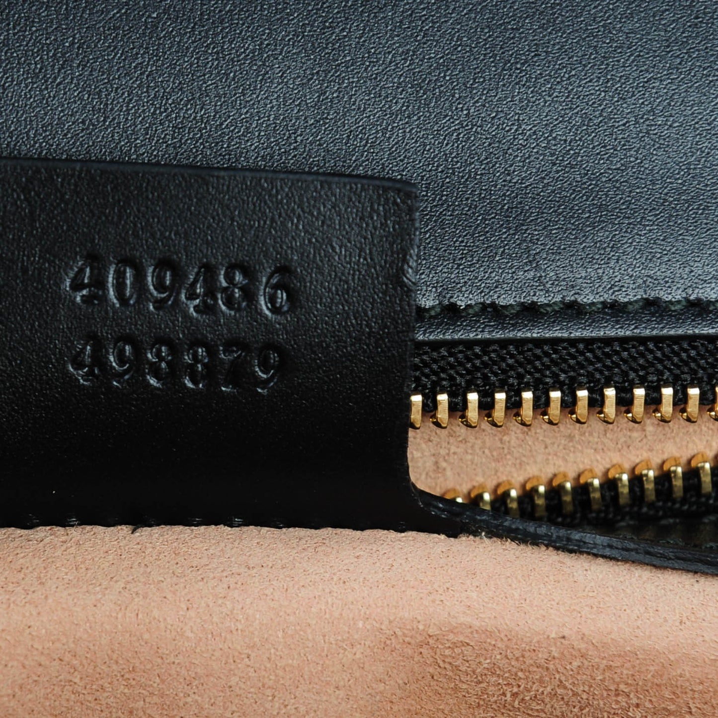 Guccissima Medium Padlock Shoulder Bag Black