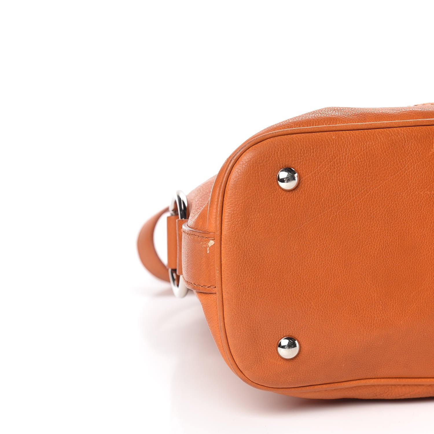 Saint Laurent Calfskin Large Muse Orange 9 of 11