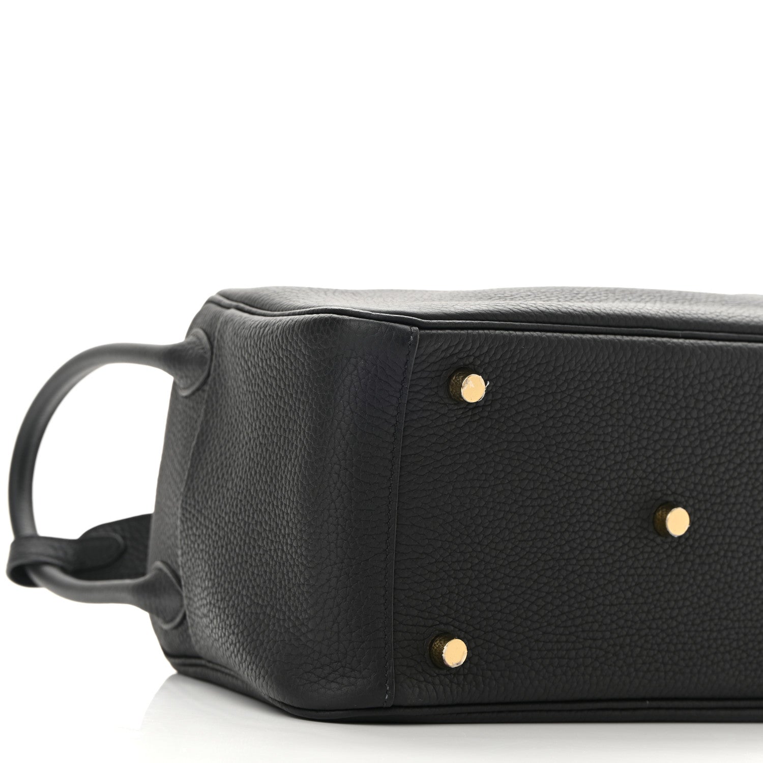 Hermes Taurillon Clemence Lindy 26 Black 9 of 10