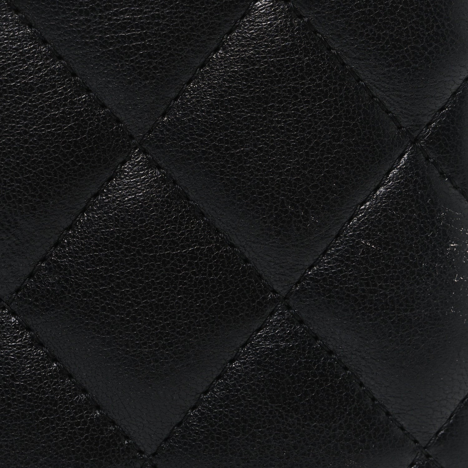 Chanel Lambskin Quilted Wallet On Chain WOC Black 12 of 13