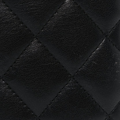 Chanel Lambskin Quilted Wallet On Chain WOC Black 12 of 13
