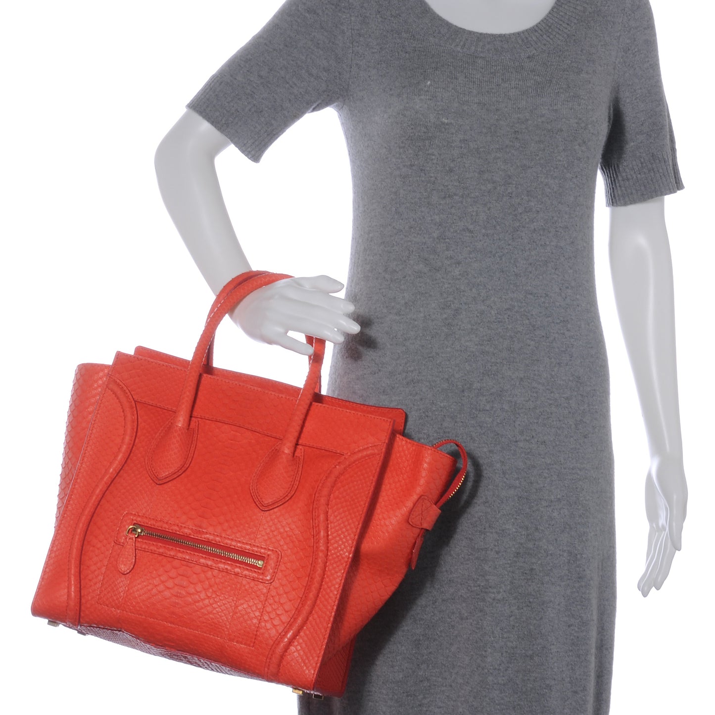 Python Mini Luggage Red