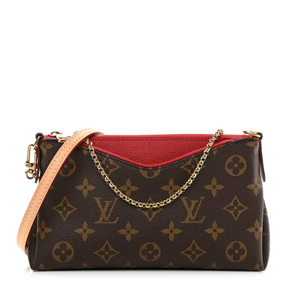 Louis Vuitton Monogram Pallas Clutch Cherry 1 of 9
