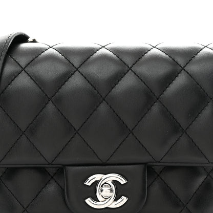 Chanel Calfskin Quilted CC Uniform Flap Belt Bag Black 9 of 11