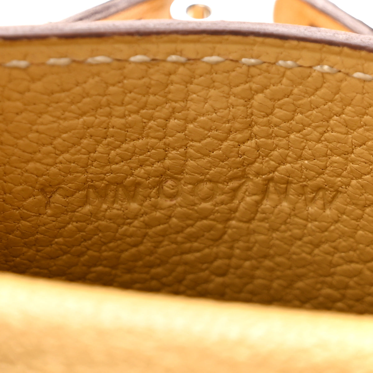 Hermes Tadelakt Mini Kelly Twilly Bag Charm Paille 4 of 8