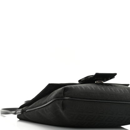 Fendi Zucchino Vitello Tube Messenger Black 8 of 9