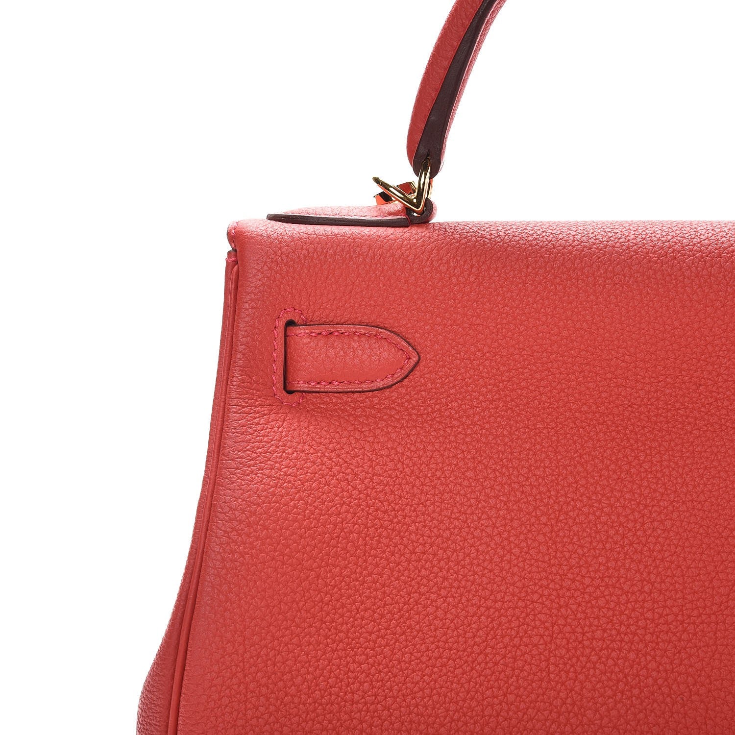 Hermes Togo Retourne Kelly 28 Geranium 32 of 37