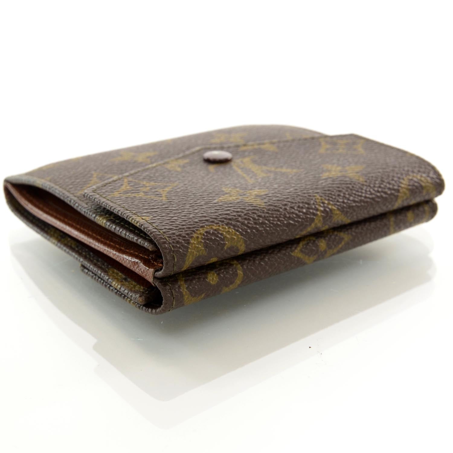 Louis Vuitton Monogram Porte-Monnaie Billets Wallet 4 of 9