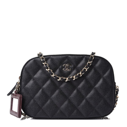 Chanel Caviar Quilted Vanity With Chain Black 1 of 3