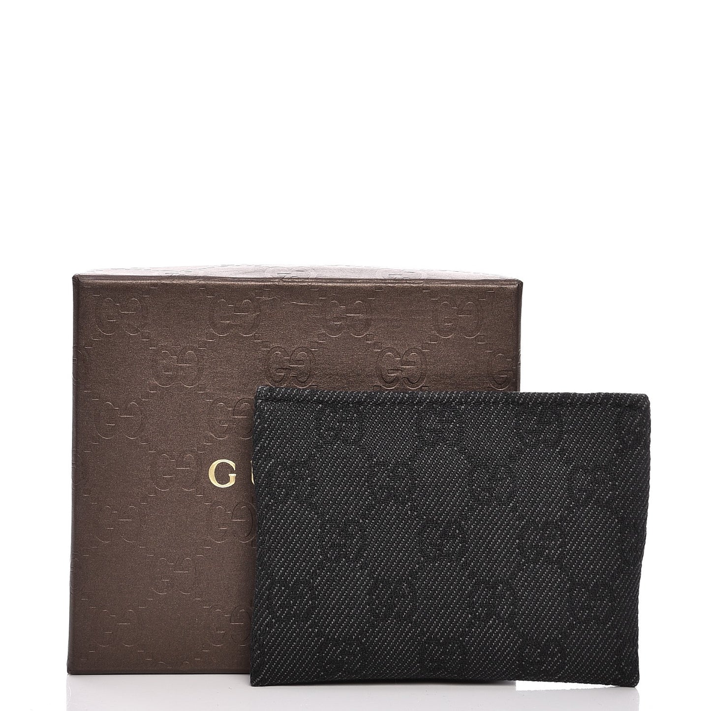 Monogram Denim GG Coin Purse Black