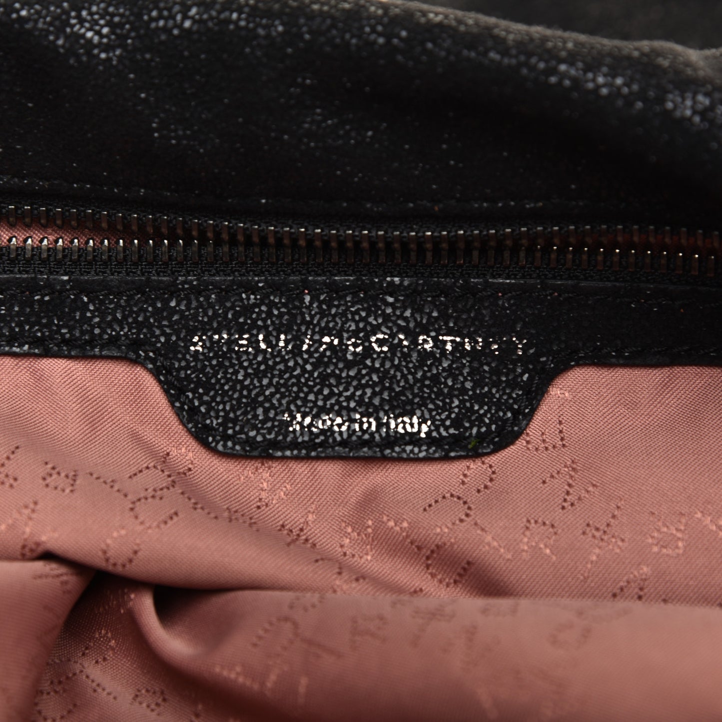 Shaggy Deer Small Falabella Tote Black