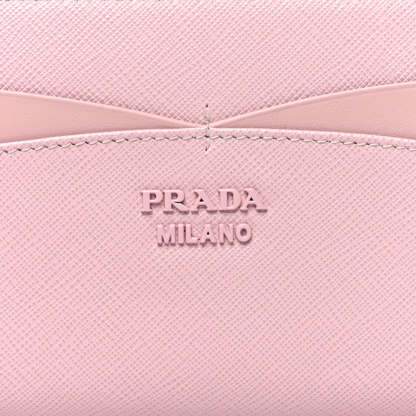 Saffiano Zip Around Wallet Alabaster Pink