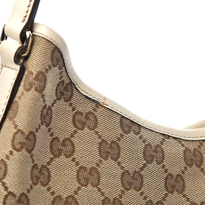 Gucci Monogram Medium New Britt Hobo Off White 10 of 13