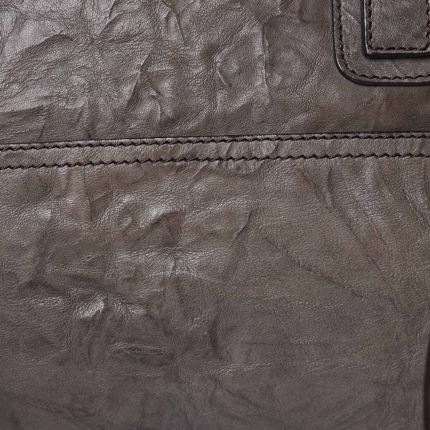 Tumbled Sheepskin Medium Pandora Charcoal