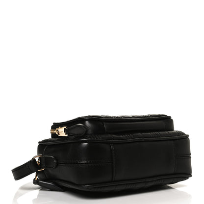 Burberry Lambskin Quilted Mini Camera Bag Black 4 of 11